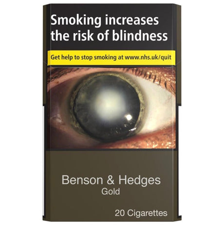 Benson & Hedges Gold 20 Cigarettes - Asian Online Superstore UK