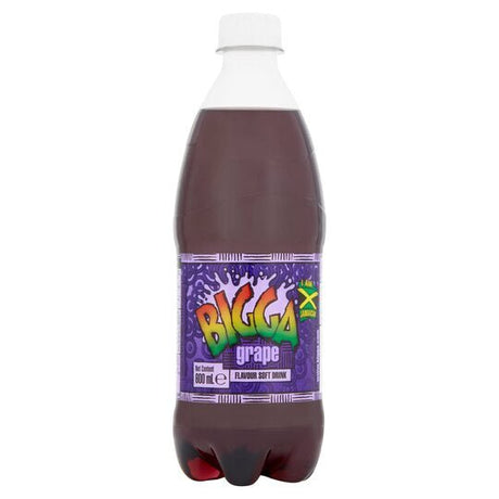 Bigga Grape Flavoured Soft Drinks 600ml - Asian Online Superstore UK