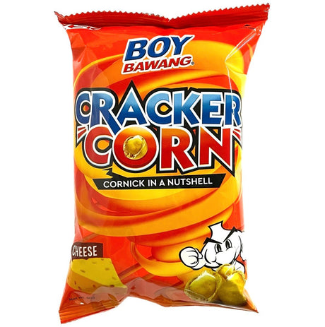 Boy Bawang Cracker Corn Cheese Flavour 80g - Asian Online Superstore UK