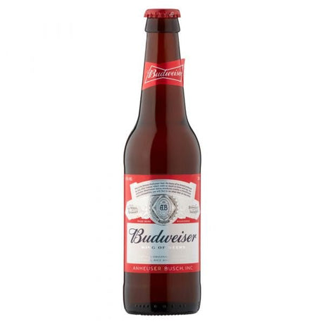 Budweiser Premium Lager (Acl 4.8% Vol) 330ml - Asian Online Superstore UK