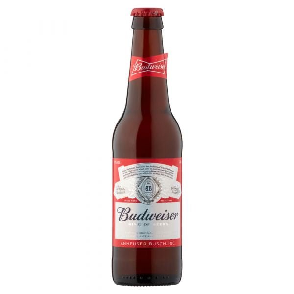 Budweiser Premium Lager (Acl 4.8% Vol) 330ml - Asian Online Superstore UK