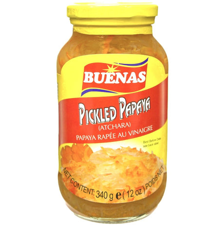 Buenas Atchara (Pickled Papaya) 340g - Asian Online Superstore UK