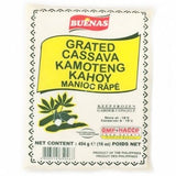 Buenas Frozen Grated Cassava (Kamoteng Kahoy) 454g - Asian Online Superstore UK