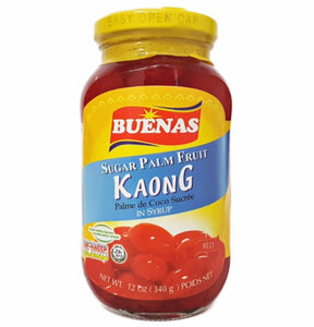 Buenas Kaong Red (Sugar Palm Fruit) 340g | Asian Grocery UK