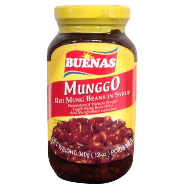 Buenas Munggo (Red Mung Beans in Syrup) 350g - Asian Online Superstore UK