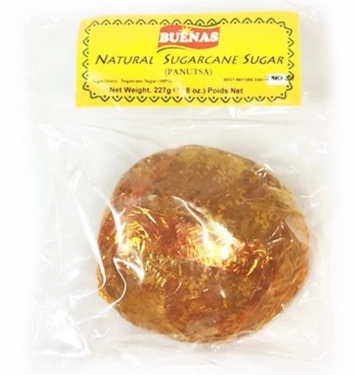 Buenas Natural Sugarcane Sugar (Panocha) 227g - Asian Online Superstore UK