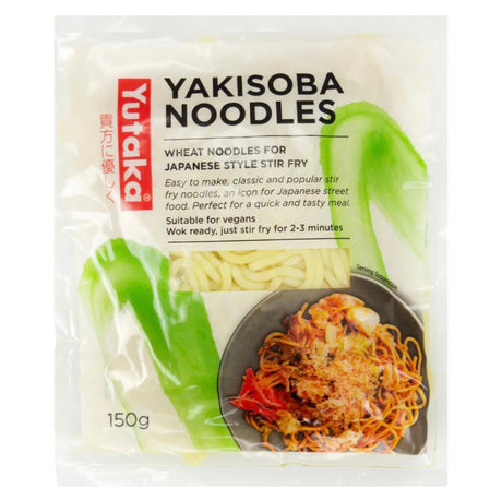 BUY 1 GET 1: Yutaka Yakisoba Noodles (Wok Ready) 150g( BBD: 28 - 10 - 25) - Asian Online Superstore UK