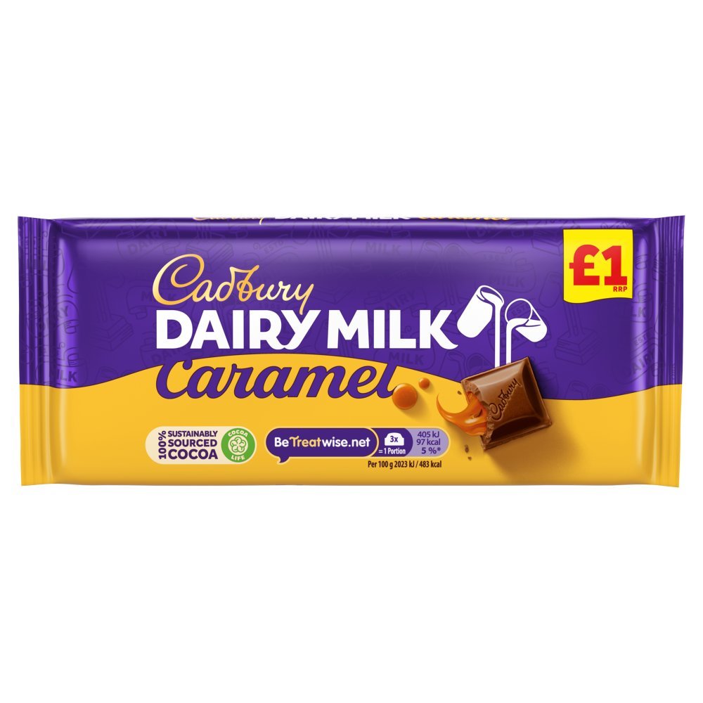 Cadbury Caramel (RRP 1.00) 120g - Asian Online Superstore UK