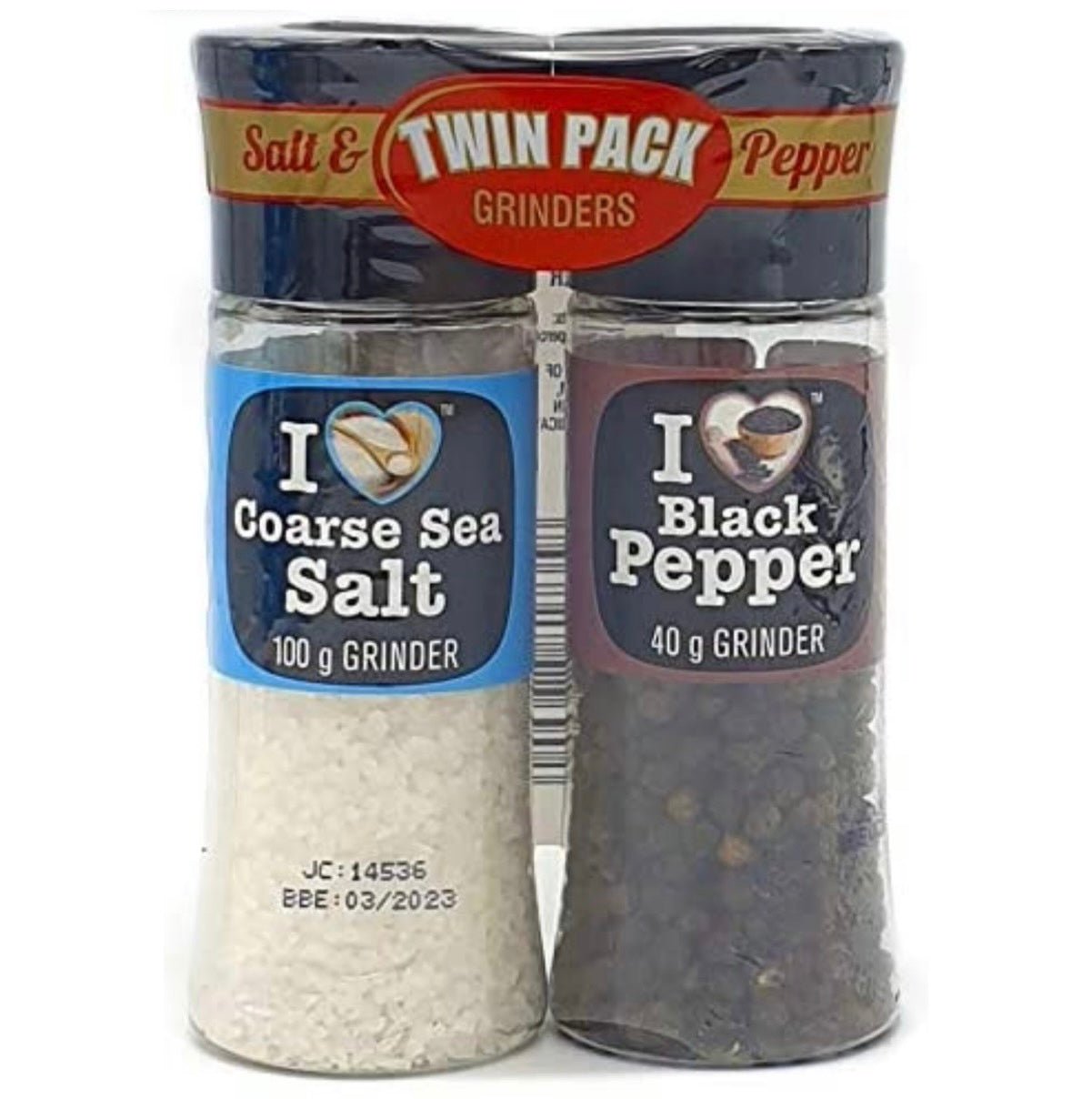 Cape Food Twin Pack (Salt & Pepper Grinder) 140g - Asian Online Superstore UK