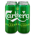 Carlsberg Pilsner (Alc 3.8% Vol) 4x500ml - Asian Online Superstore UK