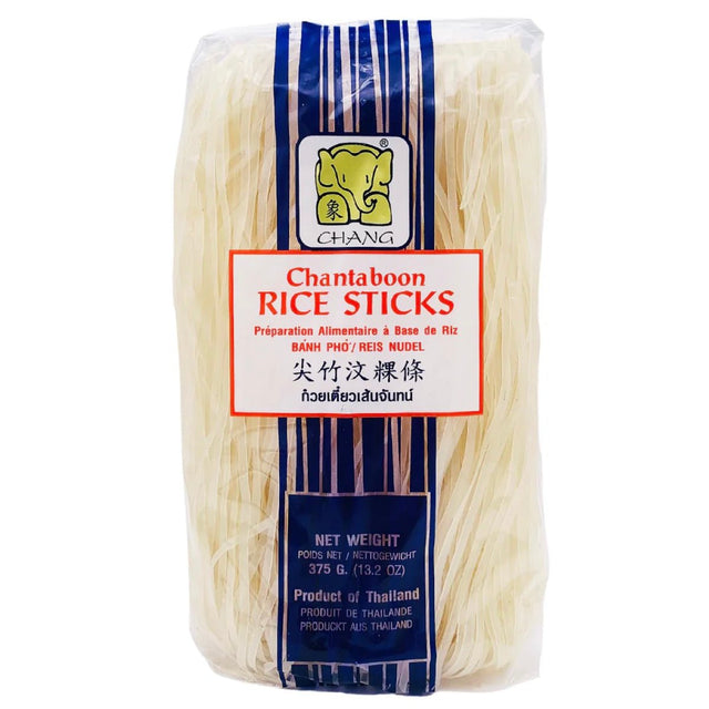 Chang Rice Sticks Noodle 3mm (Chantaboon) 375g - Asian Online Superstore UK