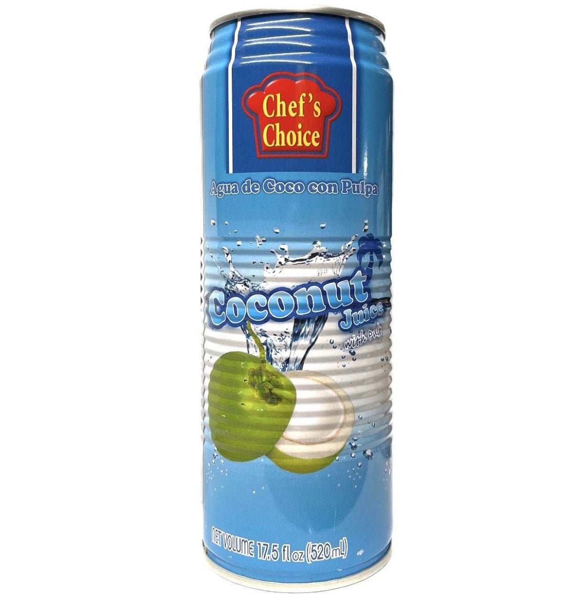 Chef’s Choice Coconut Juice with Pulp 520ml - Asian Online Superstore UK