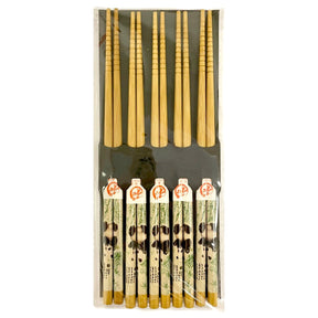 Chopsticks With Chinese Painting 5Pairs | Asian Grocery UK