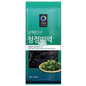 Chung Jung One Dried Seaweed (Chung Jung Myuk - Wakame) 25g | Asian Grocery UK