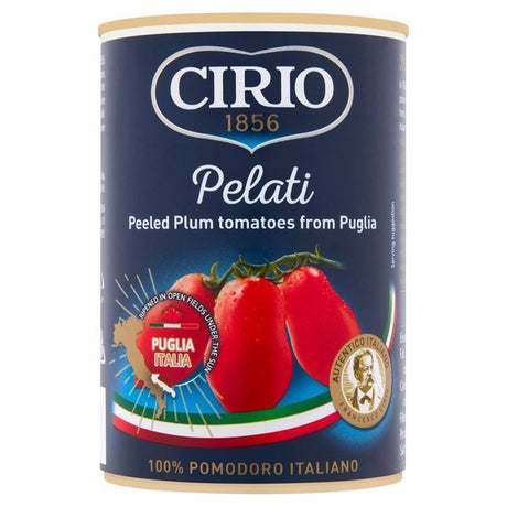 Cirio Peeled Plum Tomatoes (RRP 1.00) 400g - Asian Online Superstore UK