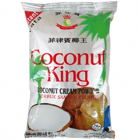 Coconut king Coconut Cream Powder 200g - Asian Online Superstore UK
