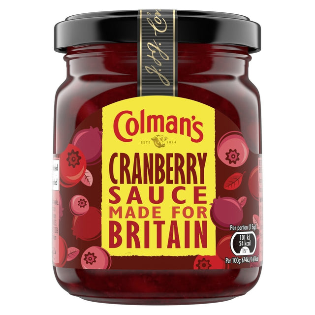 Colman’s Cranberry Sauce 165g - Asian Online Superstore UK
