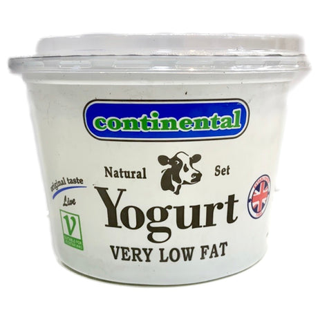 Continental Natural Yogurt (Very Low Fat) 400g - Asian Online Superstore UK