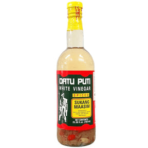 Datu Puti Spiced White Vinegar (Hot & Spicy) 750ml | Asian Grocery UK