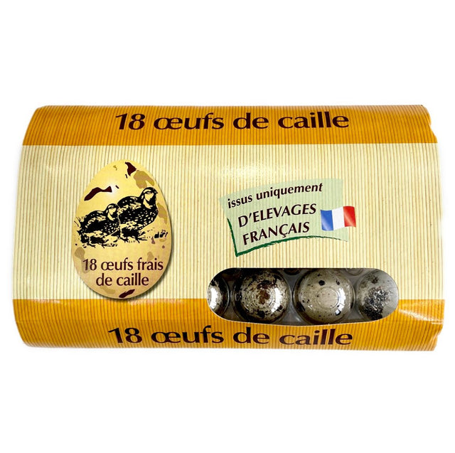 D’Elevages Francais Quail Eggs 18s - Asian Online Superstore UK