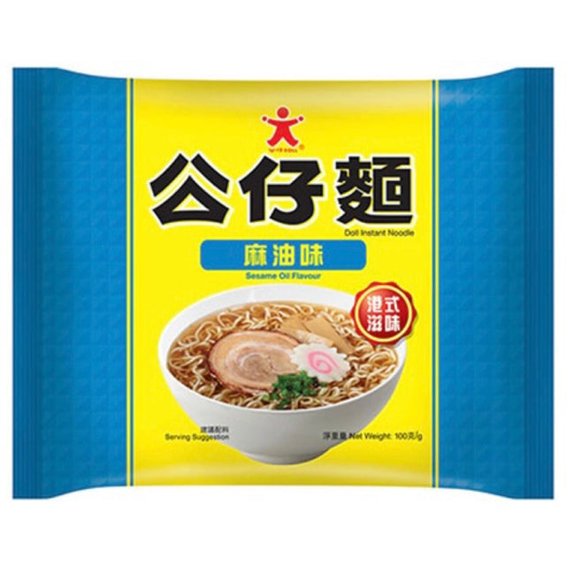 Doll Sesame Oil Flavour Instant Noodle 100g - Asian Online Superstore UK