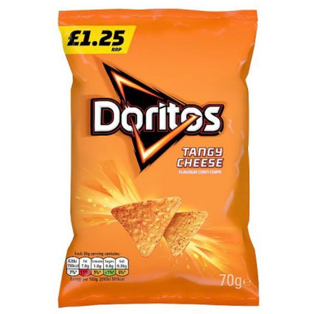 Doritos Tangy Cheese Tortilla Chips (RRP1.25) 70g - Asian Online Superstore UK