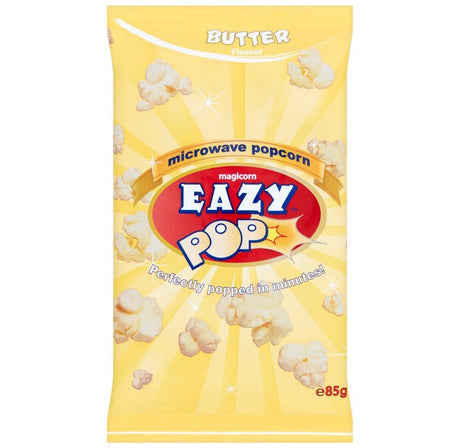 Eazy Pop Microwave Popcorn Butter Flavour 85g - Asian Online Superstore UK
