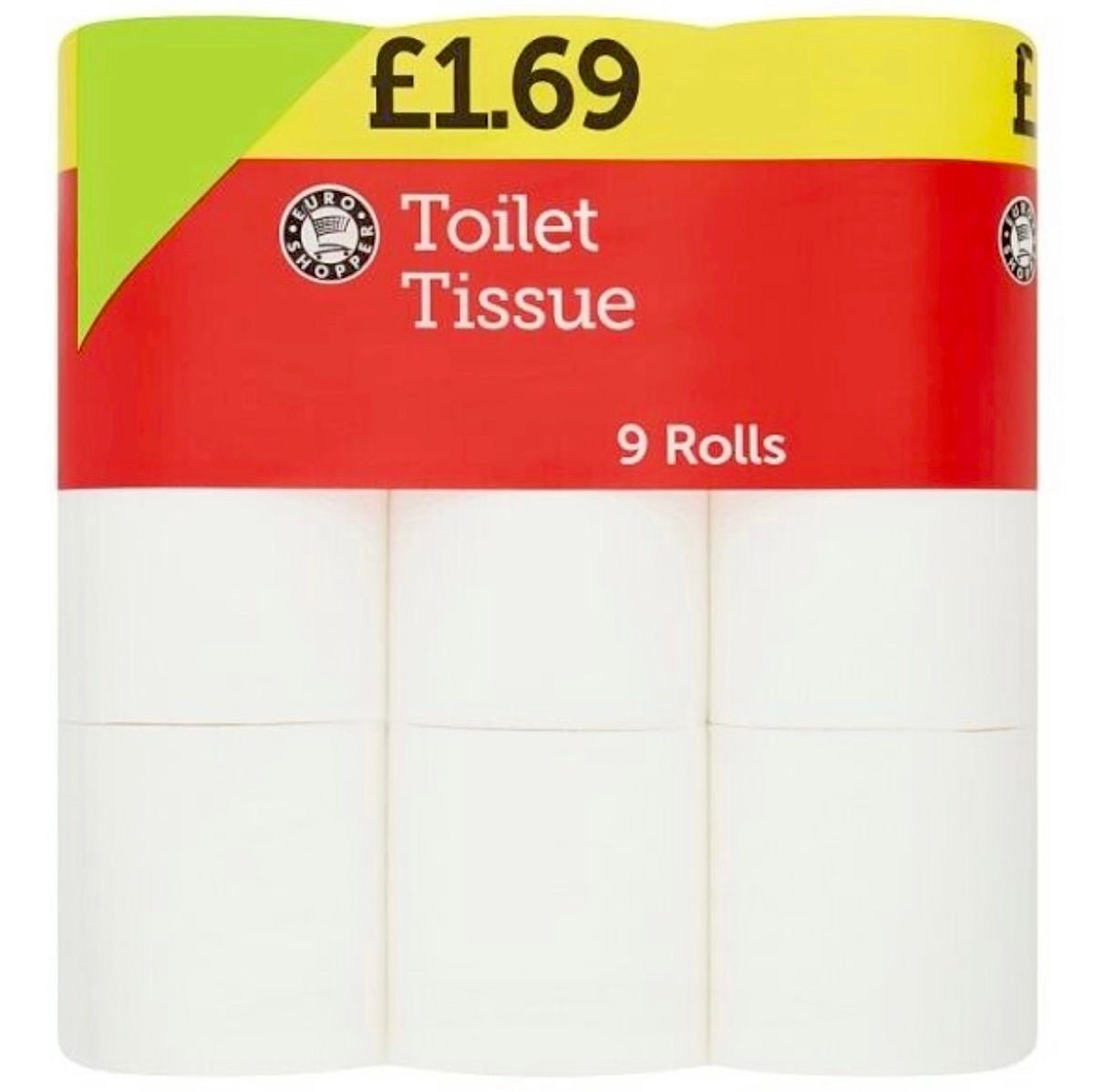 ES Euro Shopper Toilet Tissue 9 Rolls - Asian Online Superstore UK