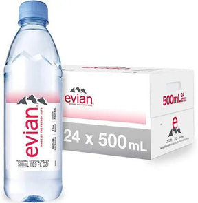 Evian Natural Mineral Water 24x500ml | Asian Grocery UK