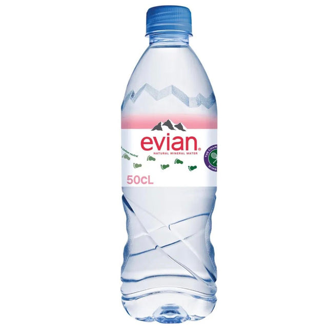 Evian Natural Mineral Water 500ml - Asian Online Superstore UK
