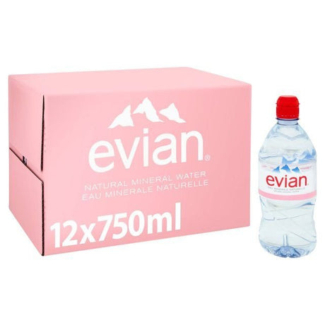 Evian Water 12x750ml - Asian Online Superstore UK