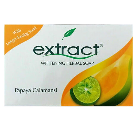 Extract Papaya Calamansi Whitening Herbal Soap 125g - Asian Online Superstore UK