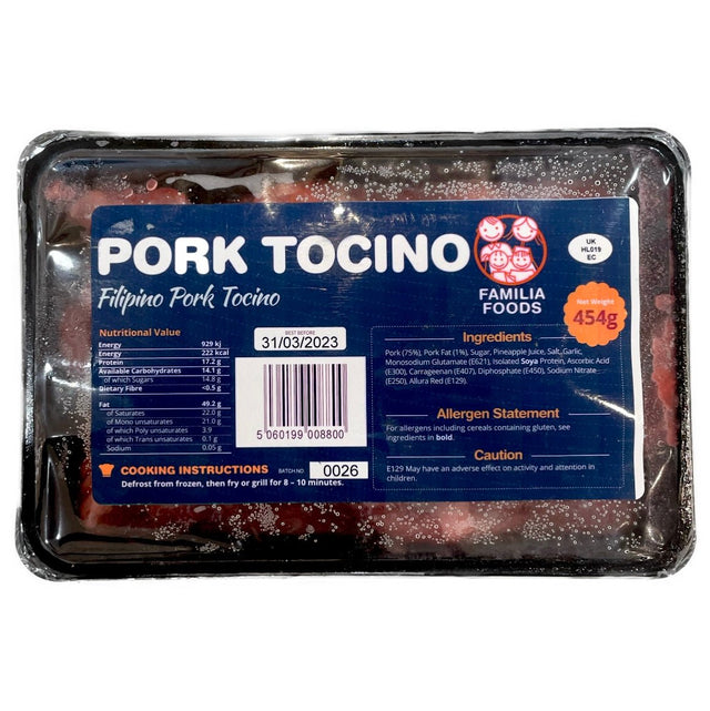 Familia Foods Pork Tocino 454g - Asian Online Superstore UK