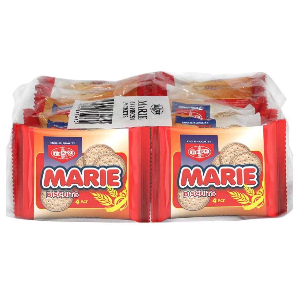 Fibisco Marie Biscuits (10 Packs x 33g) 330g - Asian Online Superstore UK