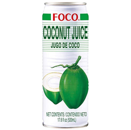 Foco Coconut Juice with Pulp 520ml - Asian Online Superstore UK