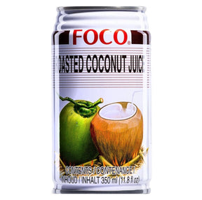 Foco Roasted Coconut Juice with Pulp 350ml | Asian Grocery UK