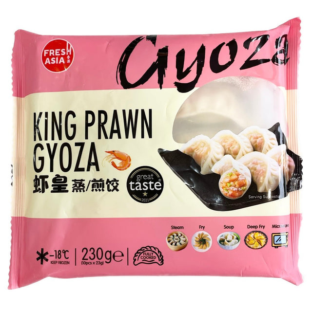Freshasia King Prawn Gyoza (Steaming / Fry) 230g - Asian Online Superstore UK