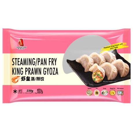 Freshasia King Prawn Gyoza (Steaming / Fry) 230g - Asian Online Superstore UK