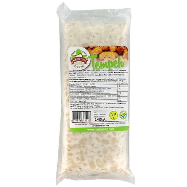 Frozen Tempeh (Fermented Soya Beans) 400g - Asian Online Superstore UK