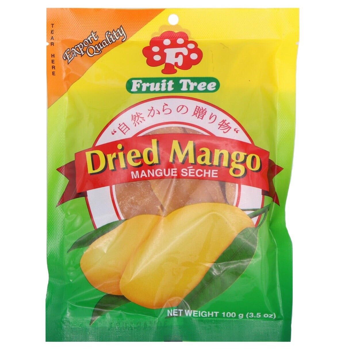 Fruit Tree Dried Mango 100g - Asian Online Superstore UK