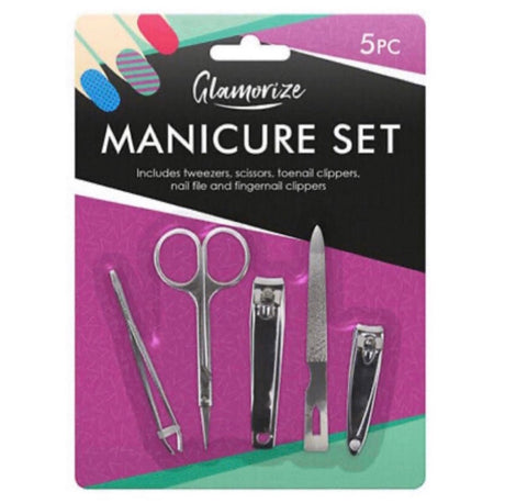 Glamorize Manicure Set 5pc - Asian Online Superstore UK