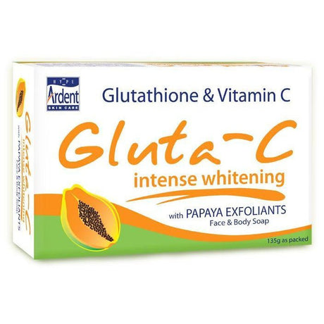 Gluta - C Skin Lightening Face & Body Soap with Papaya Exfoliant 135g - Asian Online Superstore UK