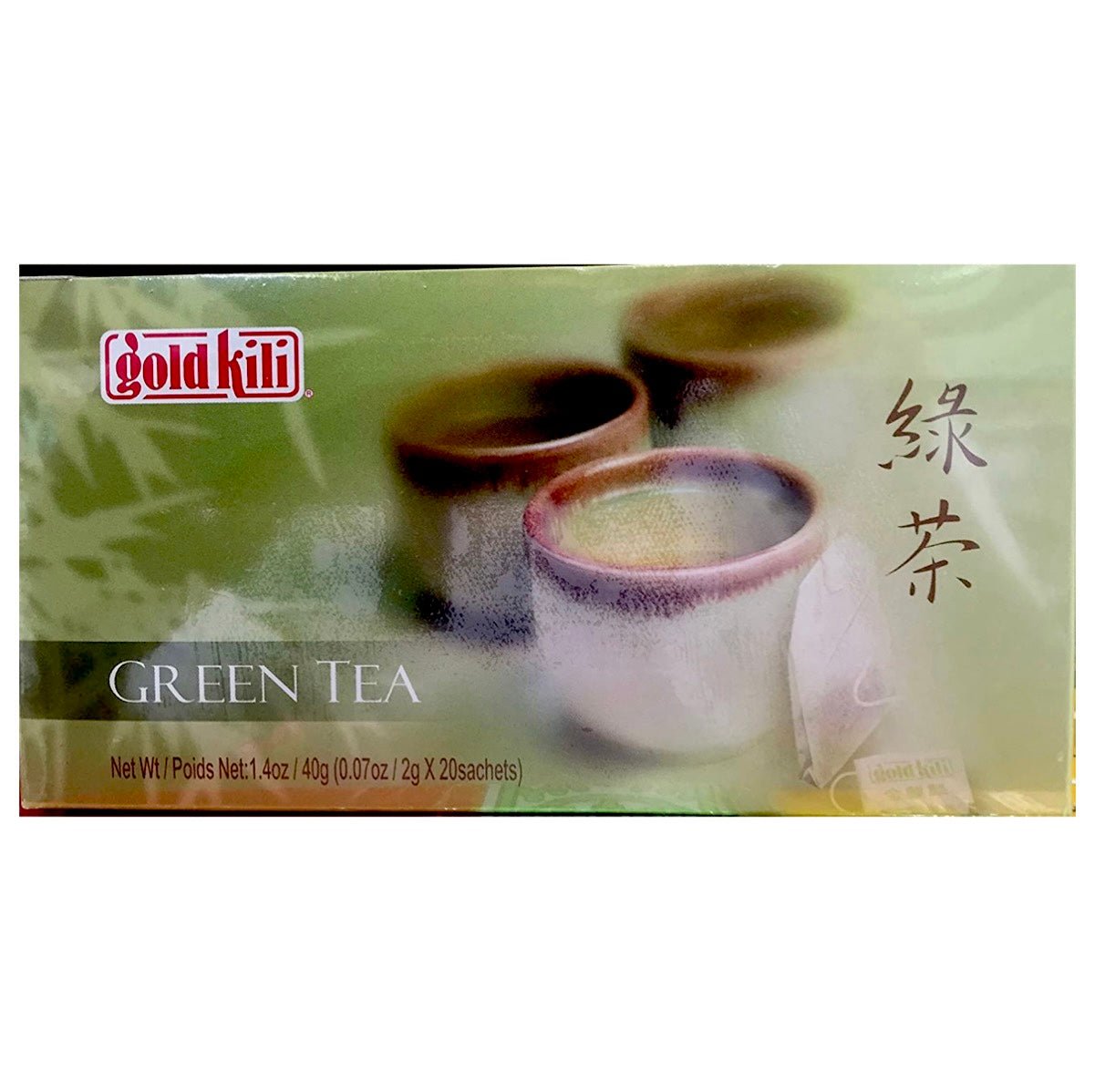 Gold Kili Green Tea (2gx20 Sachets) 40g - Asian Online Superstore UK
