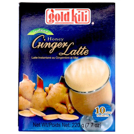 Gold Kili Honey Ginger Latte (22gx10 Sachets) 176g - Asian Online Superstore UK