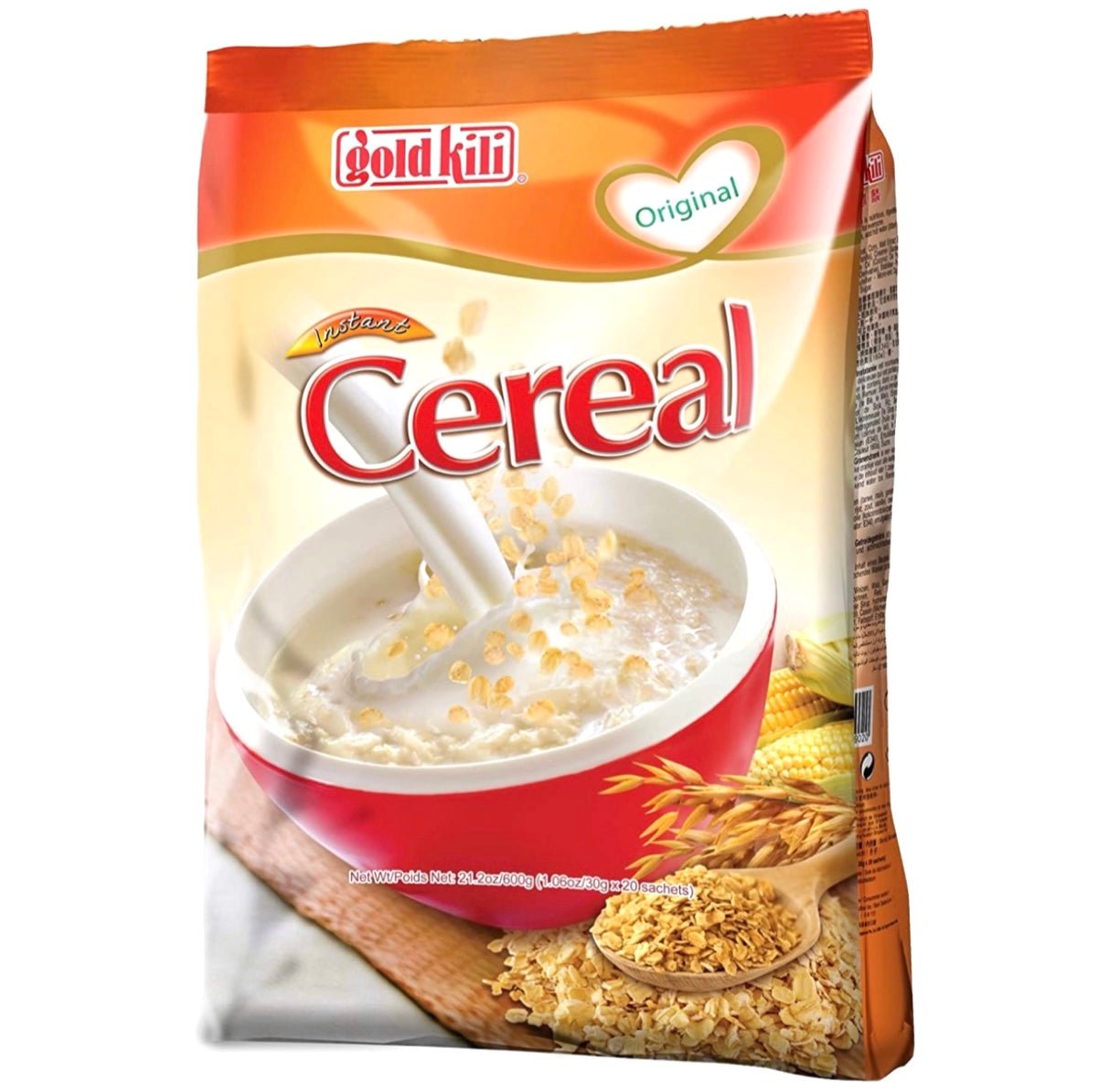 Gold Kili Instant 3 in 1 Cereal (30gx20) 600g - Asian Online Superstore UK