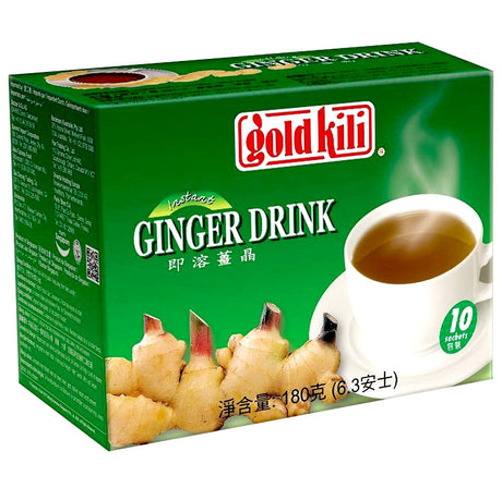 Gold Kili Instant Ginger Drink (18gx10 Sachets) 180g - Asian Online Superstore UK