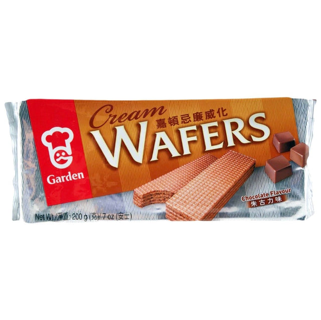 GR Garden Cream Wafers Chocolate Flavour 200g - Asian Online Superstore UK