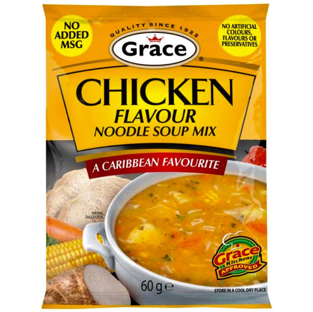 Grace Chicken Noodle Soup Mix 60g - Asian Online Superstore UK