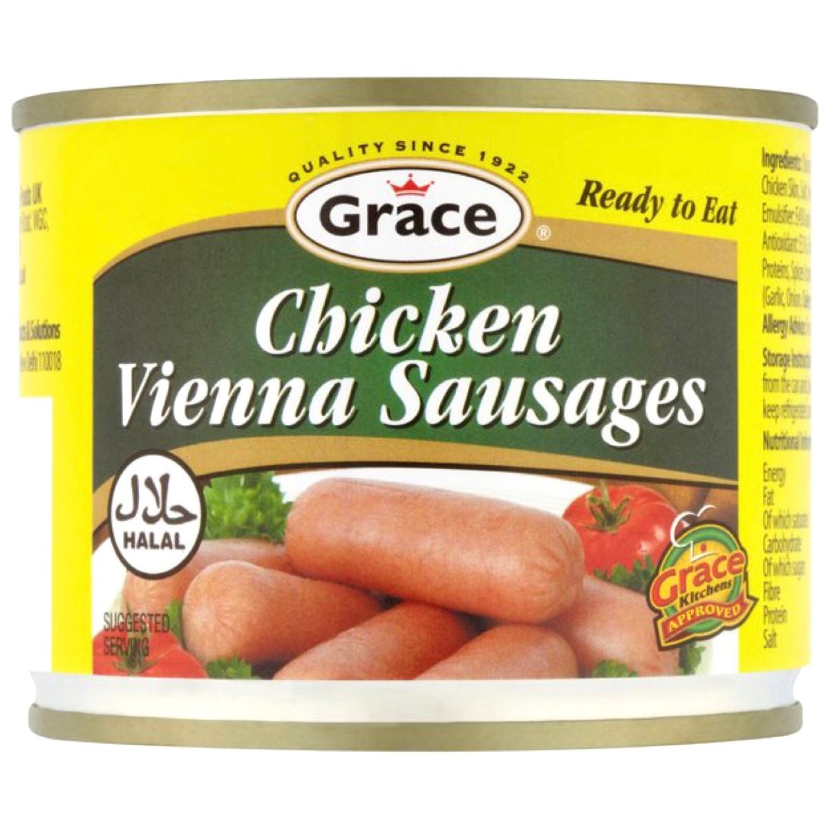 Grace Chicken Vienna Sausage 200g - Asian Online Superstore UK