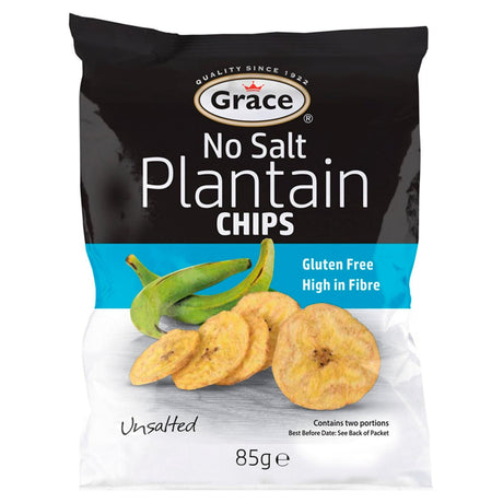 Grace No Salt Plantain Chips 85g - Asian Online Superstore UK